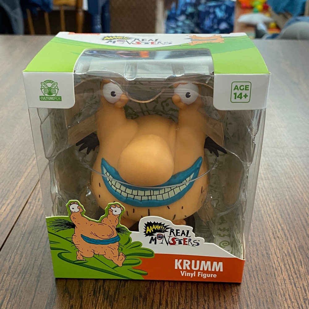 “5/$20” Nickelodeon Aaaaaahhhh!!! Real Monsters Krumm vinyl figure